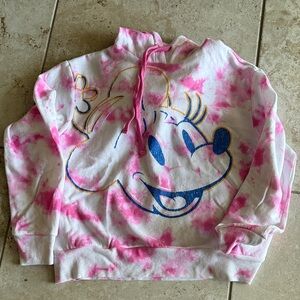 Walt Disney World Pink Tie-Dye Minnie Mouse Hoodie